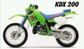 Thumbnail KAWASAKI KDX200 KDX-200 BIKE 1989-1994 WORKSHOP MANUAL
