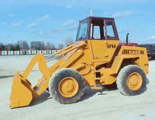 Product picture CASE W14 SERIES BACKHOE LOADER WORKSHOP SERVICE MANUAL