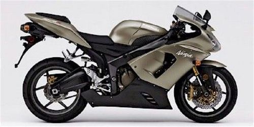 Product picture KAWASAKI ZX600 NINJA ZX-6R 2004 ONWARD BIKE WORKSHOP MANUAL