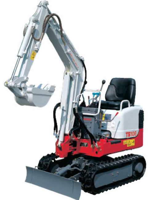Product picture TAKEUCHI TB108 COMPACT EXCAVATOR WORKSHOP SERVICE MANUAL
