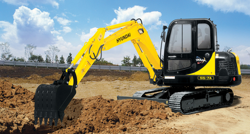Product picture ROBEX MINI EXCAVATOR R55-7A R-55 7A WORKSHOP SERVICE MANUAL