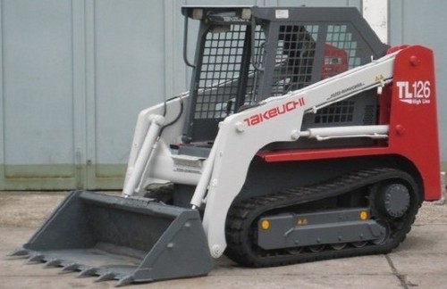 Product picture TAKEUCHI TL26 & TL126 CRAWLER LOADER WORKSHOP SERVICE MANUAL
