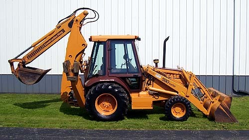Product picture CASE 580SR SR+ 590SR 695SR BACKHOE LOADER WORKSHOP MANUAL
